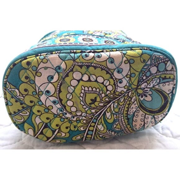 Vera Bradley Quilted Fabric Cool Keeper Lunch Carrier Rare Peacock Pattern - Picture 6 of 13